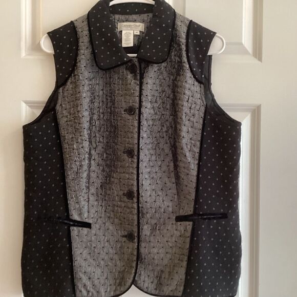 Coldwater Creek Jackets & Blazers - EUC Coldwater Creek Brand Women’s Size Medium Black Vest